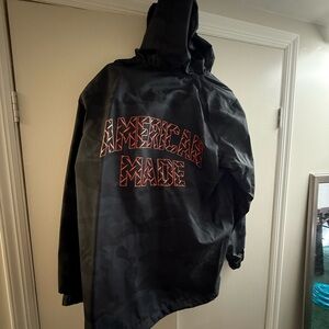 Black Windbreaker Jacket